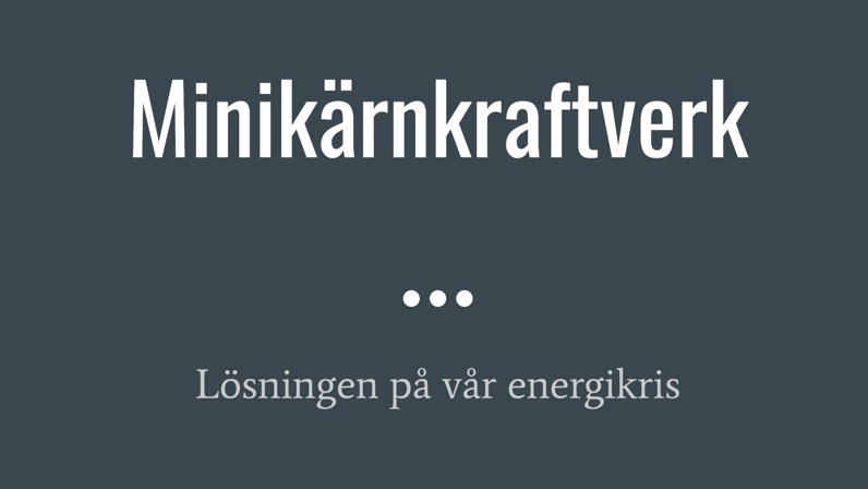 Minikraftverk, Hagalidskolan 9A